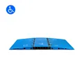 Defender MIDI 5 2D SET BLU - Midi 5 2D Set blau Modulsystem für Rollstuhlrampe und rollstuhlgerechten Übergang