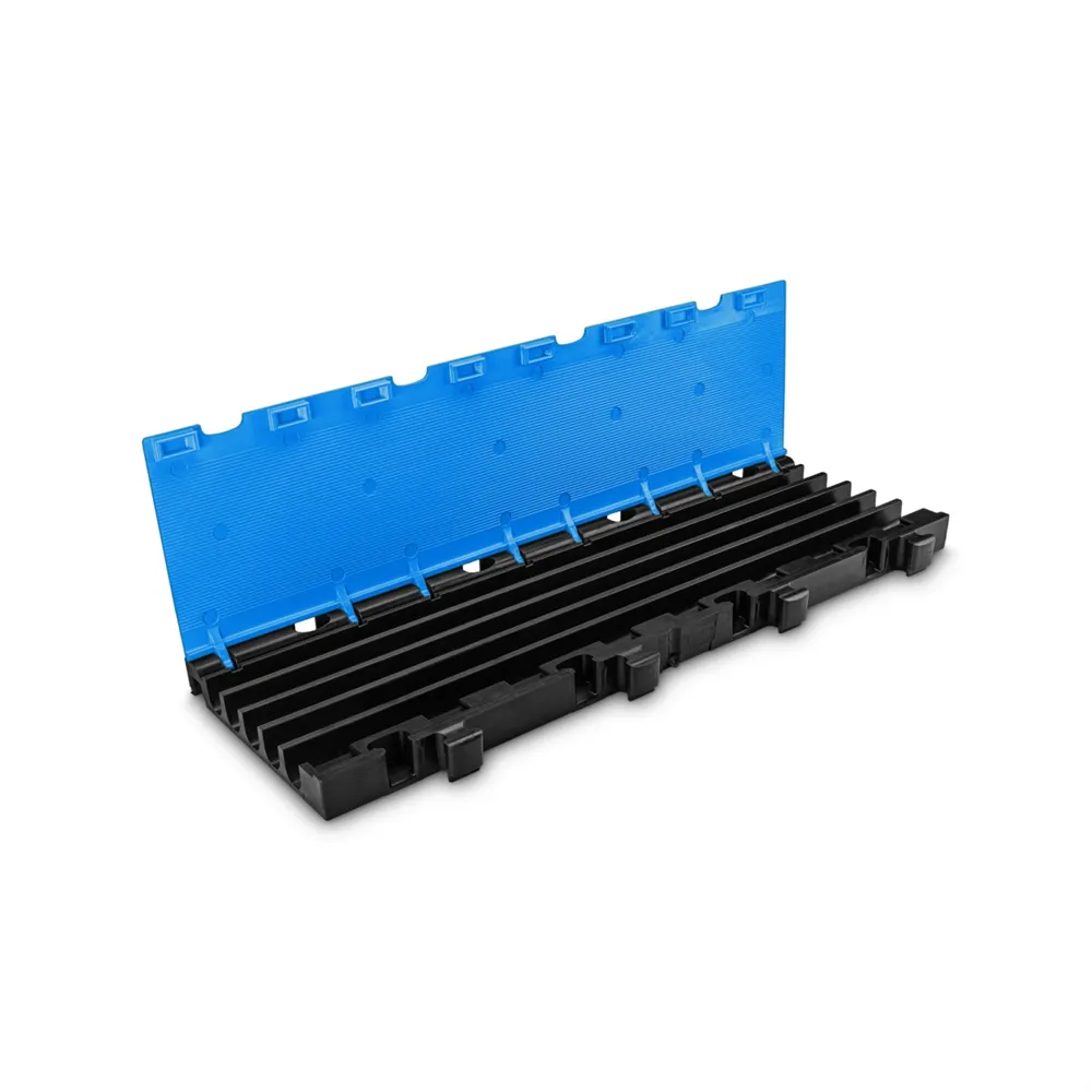 Defender MIDI 5 2D SET BLU - Midi 5 2D Set blau Modulsystem für Rollstuhlrampe und rollstuhlgerechten Übergang