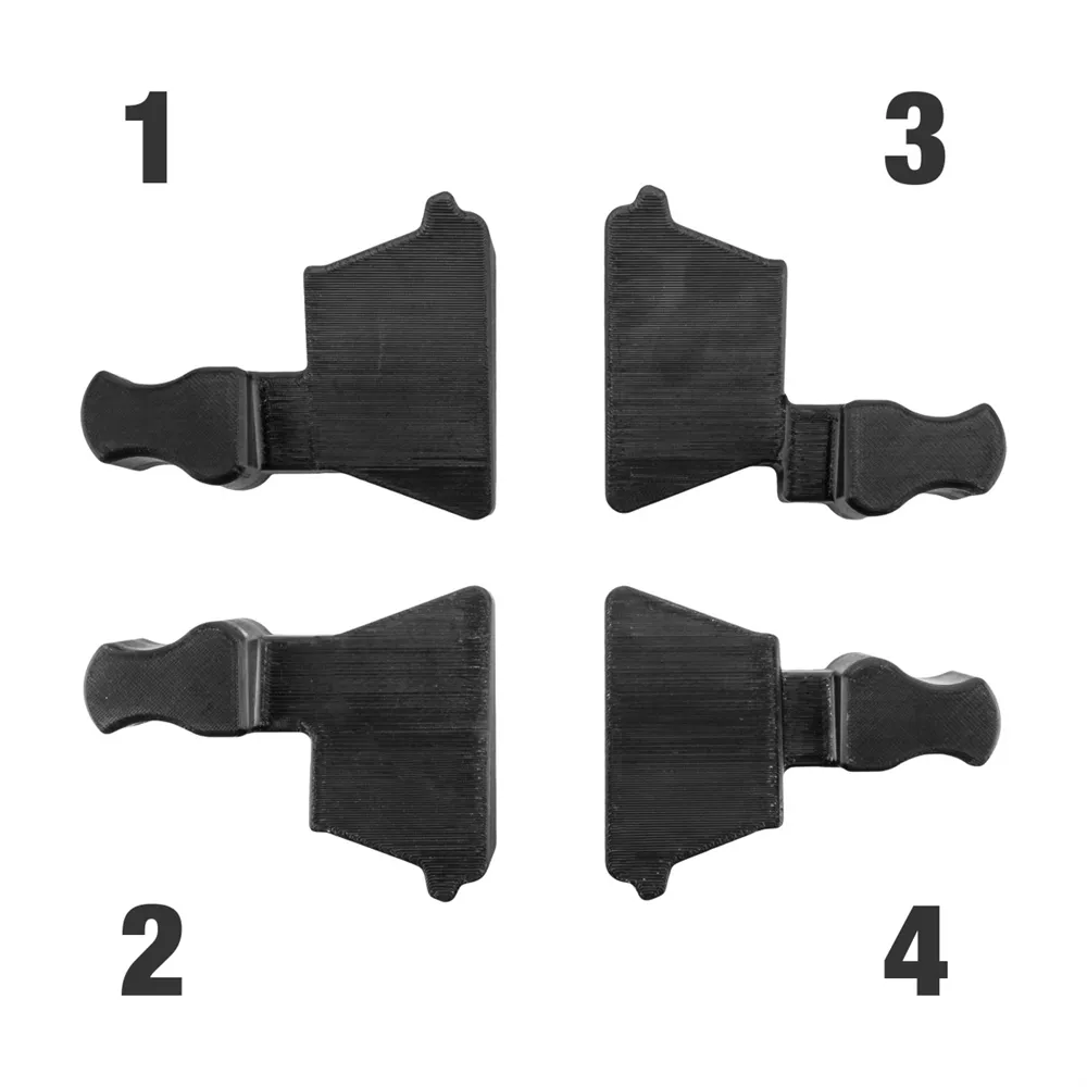 Defender MIDI 5 2D Adapterset - Midi 5 Modulsystem - Adapterset zur Verbindung Mittelteil/Rampe mit  Midi Kabelbrücke