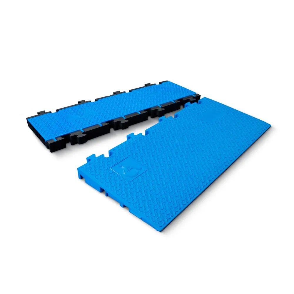 Defender MIDI 5 2D R BLU - Midi 5 2D blau Modulsystem für Rollstuhlrampe und rollstuhlgerechten Übergang - Rampe