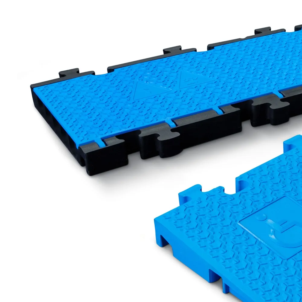 Defender MIDI 5 2D R BLU - Midi 5 2D blau Modulsystem für Rollstuhlrampe und rollstuhlgerechten Übergang - Rampe
