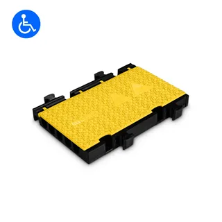 Defender MIDI 5 2D HV - Midi 5 2D Modulsystem für Rollstuhlrampe und rollstuhlgerechtem Übergang  - halbe Version