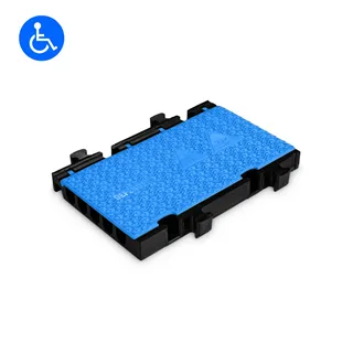 Defender MIDI 5 2D BLU HV - Midi 5 2D Blu Modulsystem für rollstuhlgerechten Übergang  - halbe Version