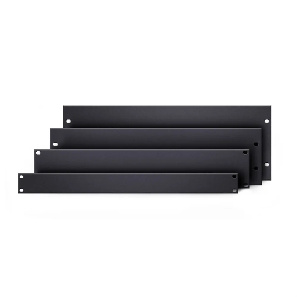 Adam Hall 19" Parts 8722 - 19" Rackblende 2 HE, Aluminium