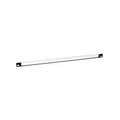 Adam Hall 19" Parts 872205 LBL - 19" U-Rackblende 0,5 HE, mit Kunststoff-Beschriftungsstreifen