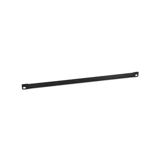 Adam Hall 19" Parts 872205 LBL - 19" U-Rackblende 0,5 HE, mit Kunststoff-Beschriftungsstreifen