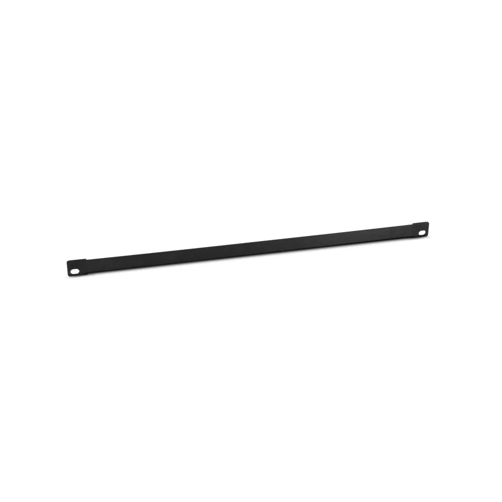 Adam Hall 19" Parts 872205 LBL - 19" U-Rackblende 0,5 HE, mit Kunststoff-Beschriftungsstreifen
