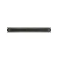Adam Hall 19" Parts 87221 BRUSH - Rackblende 1 HE Stahl mit Bürstenleiste