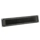 Adam Hall 19" Parts 87222 BRUSH - Rackblende 2 HE Stahl mit Bürstenleiste