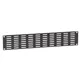 Adam Hall 19" Parts 87222 VH - 19" U-Lüftungsblende 2 HE, Horizontale Lüftungsschlitze