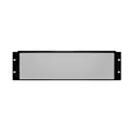 Adam Hall 19" Parts 87223 VR - 19" U-Lüftungsblende 3 HE, Rundlochung