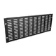 Adam Hall 19" Parts 87224 VH - 19-Zoll-U-Lüftungsblende mit vertikalen Schlitzen, 4 HE