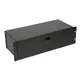 Adam Hall 19" Parts 87303 - 19" Rackbox 3HE | mit Klappe & Schnappverschluss