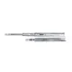 Adam Hall Hardware 87363 - Auszugschienen Set, Stahl 250 mm, max. 30 kg