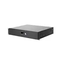 Adam Hall 19" Parts 87402 STANDARD 2 - 19" 2HE Rackschublade mit Schloss | Stahl