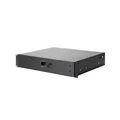 Adam Hall 19" Parts 87402 ALU COMBILOCK 2 - 19" 2HE Rackschublade mit Zahlenschloss | Aluminium