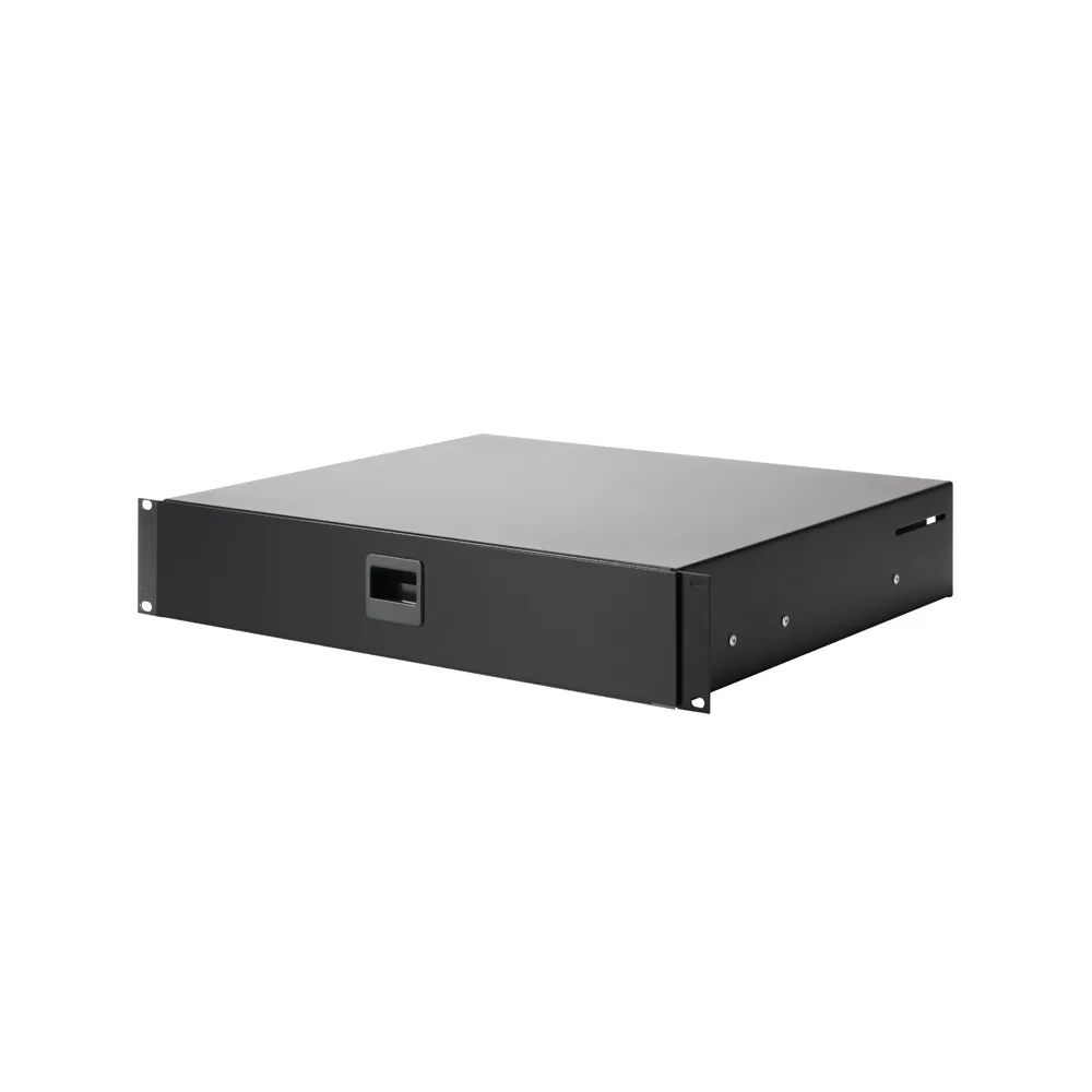 Adam Hall 19" Parts 87402 ECONOMY 2 - 19" 2HE Rackschublade | Stahl