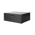 Adam Hall 19" Parts 87404 COMBILOCK 4 - 19" 4HE Rackschublade mit Zahlenschloss | Stahl