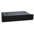 Adam Hall 19" Parts 87408 V - 19" Leergehäuse 2HE | mit Lüftungsschlitzen