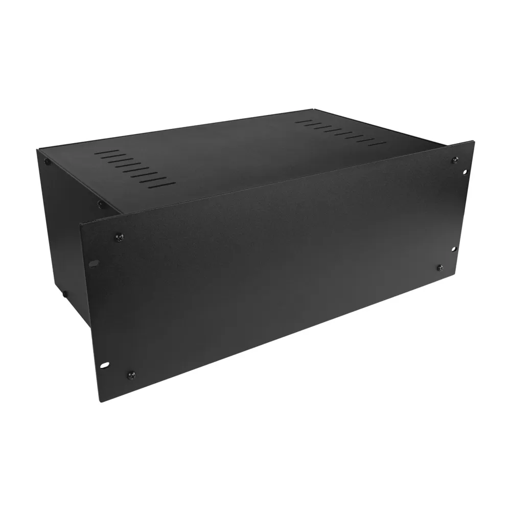 Adam Hall 19" Parts 87410 V - 19" Leergehäuse 4HE | mit Lüftungsschlitzen