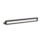 Adam Hall 19" Parts 87441 - 19" Frontabdeckung mit Plexiglaseinsatz 1 HE