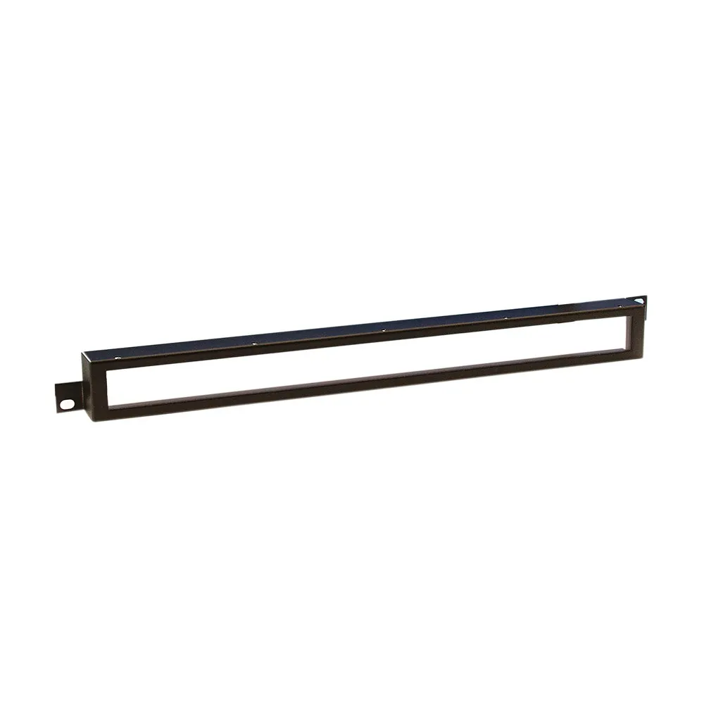 Adam Hall 19" Parts 87441 - 19" Frontabdeckung mit Plexiglaseinsatz 1 HE