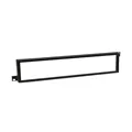 Adam Hall 19" Parts 87442 - 19" Frontabdeckung mit Plexiglaseinsatz 2 HE