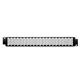Adam Hall 19" Parts 87445 - 19" Lochblechabdeckung 1 HE, grobe Lochung