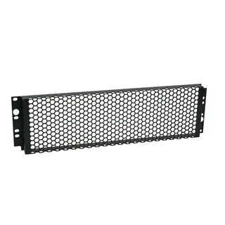 Adam Hall 19" Parts 87447 - 19" Lochblechabdeckung 3 HE, grobe Lochung