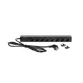 Adam Hall Cables 87471 - 19" Stromverteiler 1HE 8-Fach mit Schalter