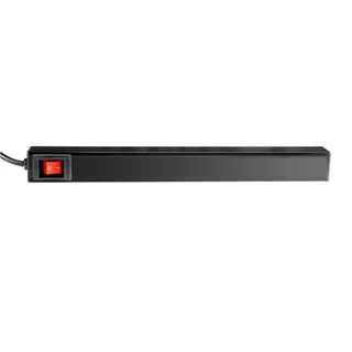 Adam Hall Cables 87471 USB - 19" Stromverteiler 1HE 8-Fach mit Schalter & 2 x USB