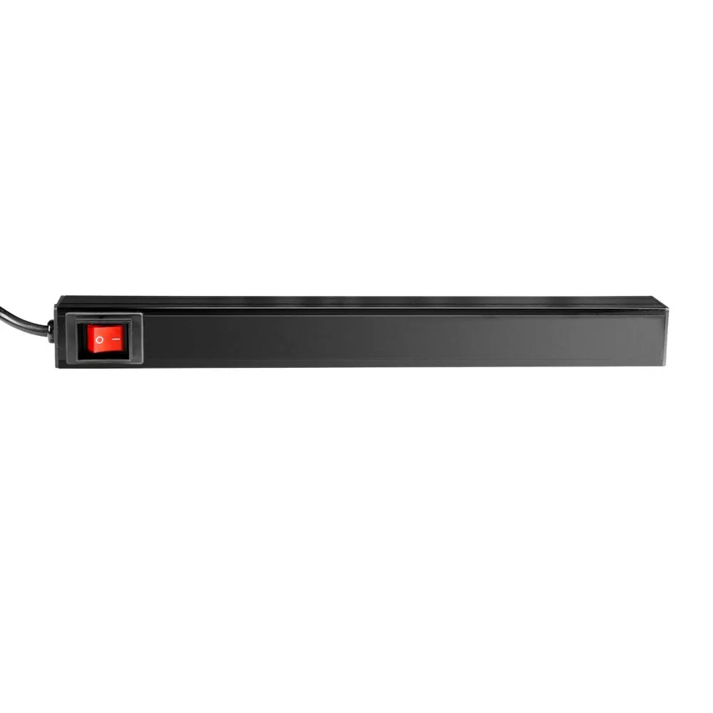 Adam Hall Cables 87471 USB - 19" Stromverteiler 1HE 8-Fach mit Schalter & 2 x USB