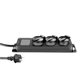 Adam Hall Cables 8747 IP3 - Stromverteiler 3-Fach IP44 | 1,4m