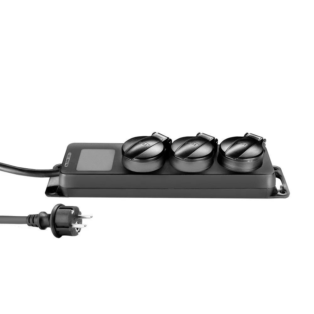 Adam Hall Cables 8747 IP3 - Stromverteiler 3-Fach IP44 | 1,4m