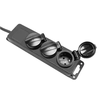Adam Hall Cables 8747 IP3 - Stromverteiler 3-Fach IP44 | 1,4m