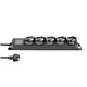 Adam Hall Cables 8747 IP5 - Stromverteiler 5-Fach IP44 | 1,4m