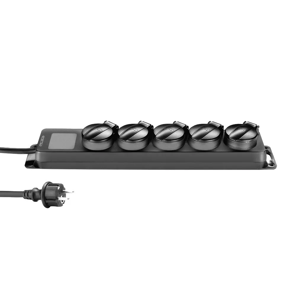 Adam Hall Cables 8747 IP5 - Stromverteiler 5-Fach IP44 | 1,4m