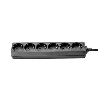 Adam Hall Cables 8747 X6 M5 - Stromverteiler 6-Fach | 5m