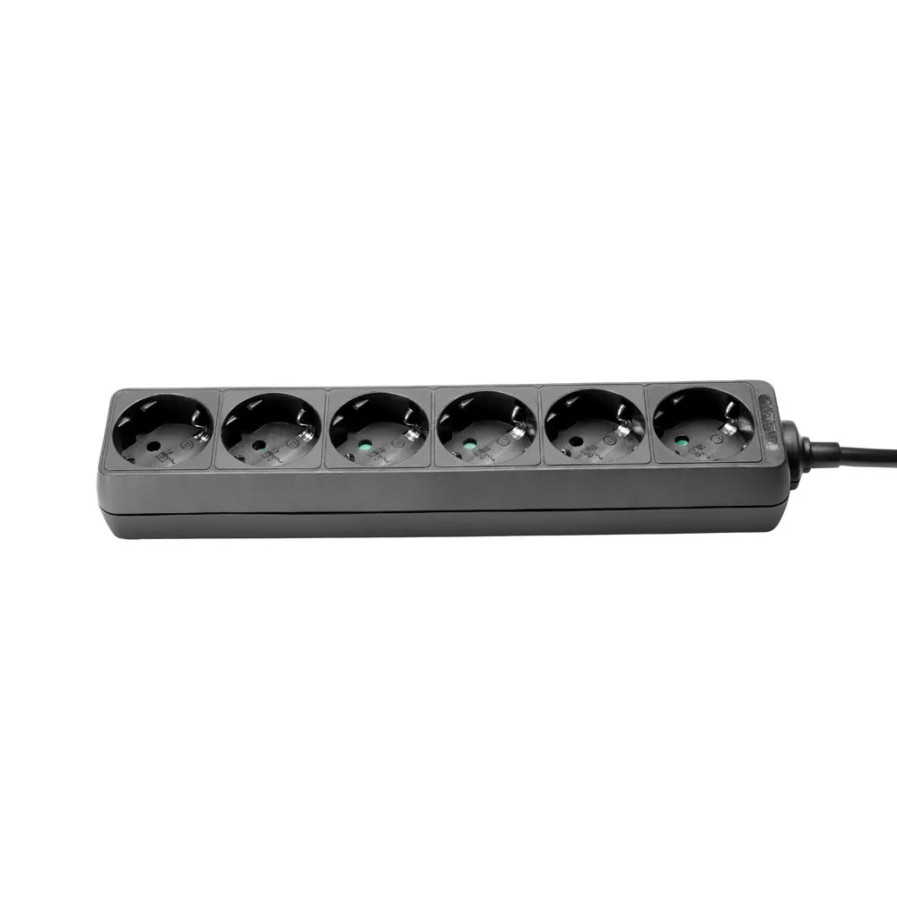 Adam Hall Cables 8747 X6 M5 - Stromverteiler 6-Fach | 5m
