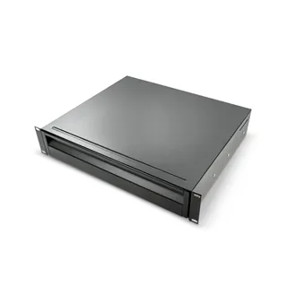 Adam Hall 19" Parts 87402 ALU ERGO 2 - 19" 2HE ERGO Rackschublade | Aluminium
