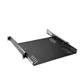 Adam Hall 19" Parts 87556 - 19" Rackwanne 1HE | mit Auszugschienen