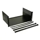 Adam Hall 19" Parts 8758 - 19" Rackwanne 3HE | mit Stahlklemmen