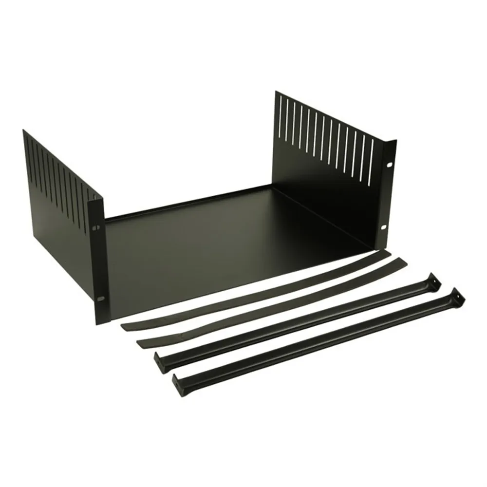 Adam Hall 19" Parts 8758 - 19" Rackwanne 3HE | mit Stahlklemmen