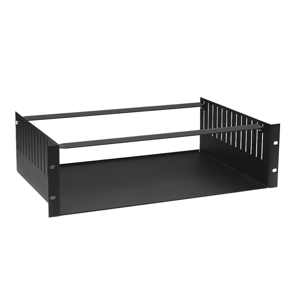 Adam Hall 19" Parts 8759 - 19" Rackwanne 4HE | mit Stahlklemmen
