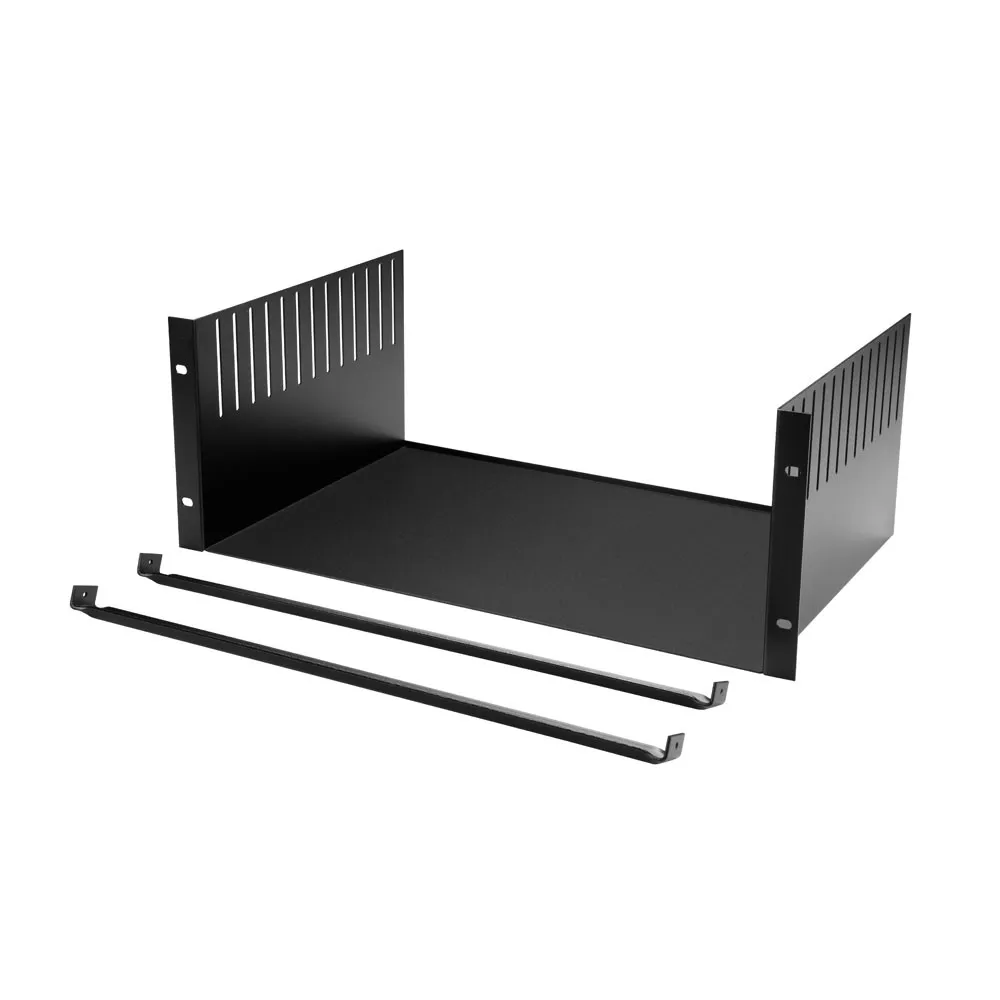 Adam Hall 19" Parts 8759 - 19" Rackwanne 4HE | mit Stahlklemmen