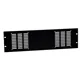Adam Hall 19" Parts 8763 - 19" 3HE  Rackblende für 2 Axial-Lüfter