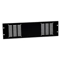 Adam Hall 19" Parts 8763 - 19" 3HE  Rackblende für 2 Axial-Lüfter