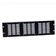 Adam Hall 19" Parts 8765 - 19" Rackblende für 3 Axial-Lüfter