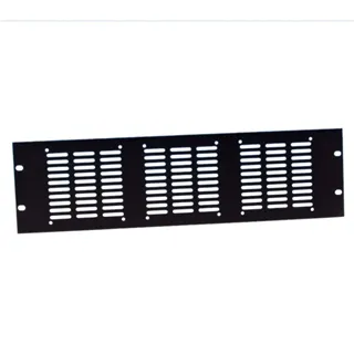Adam Hall 19" Parts 8765 - 19" Rackblende für 3 Axial-Lüfter