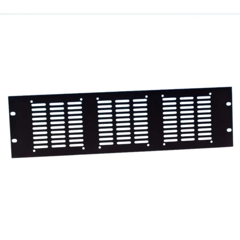 Adam Hall 19" Parts 8765 - 19" Rackblende für 3 Axial-Lüfter